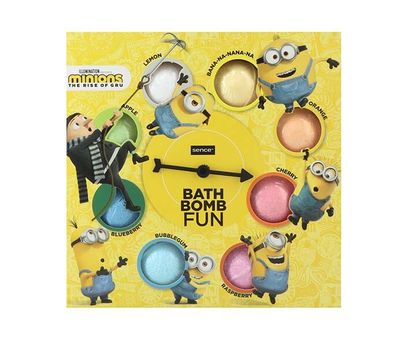 Minions-bruisballen voor in bad (8 stuks)