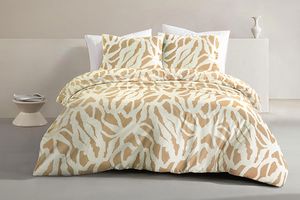 Parure de lit double en microfibre