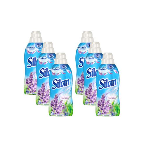 Korting 6 flessen wasverzachter Lavendelgeluk van Silan