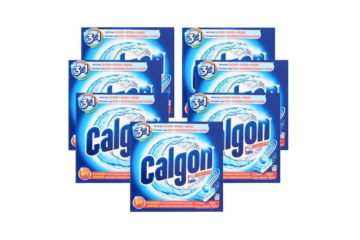 Tablettes Calgon machine à laver