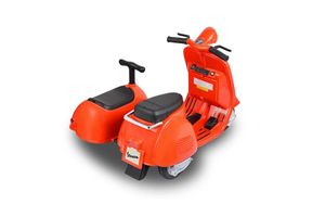 Elektrische Vespa met zijspan voor kinderen van Max Kids