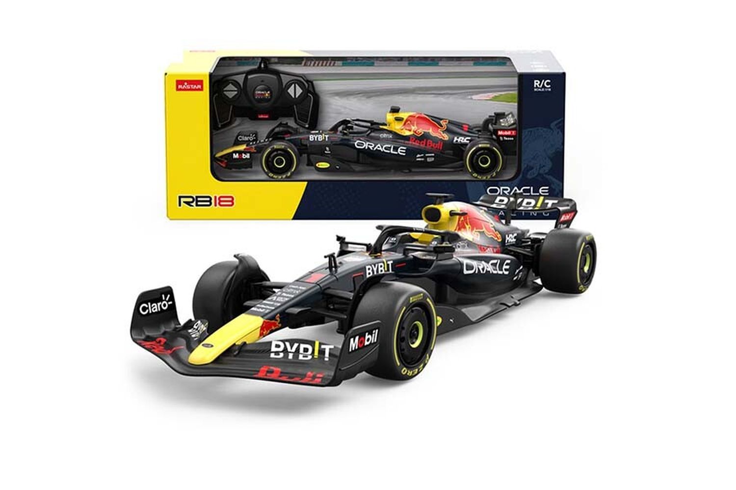 Voiture telecommandee Oracle Red Bull racing - Voiture télécommandée -  Oracle Red Bull racing (1:18), VavaBid