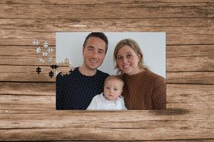 Puzzel van 120 stukjes met eigen foto