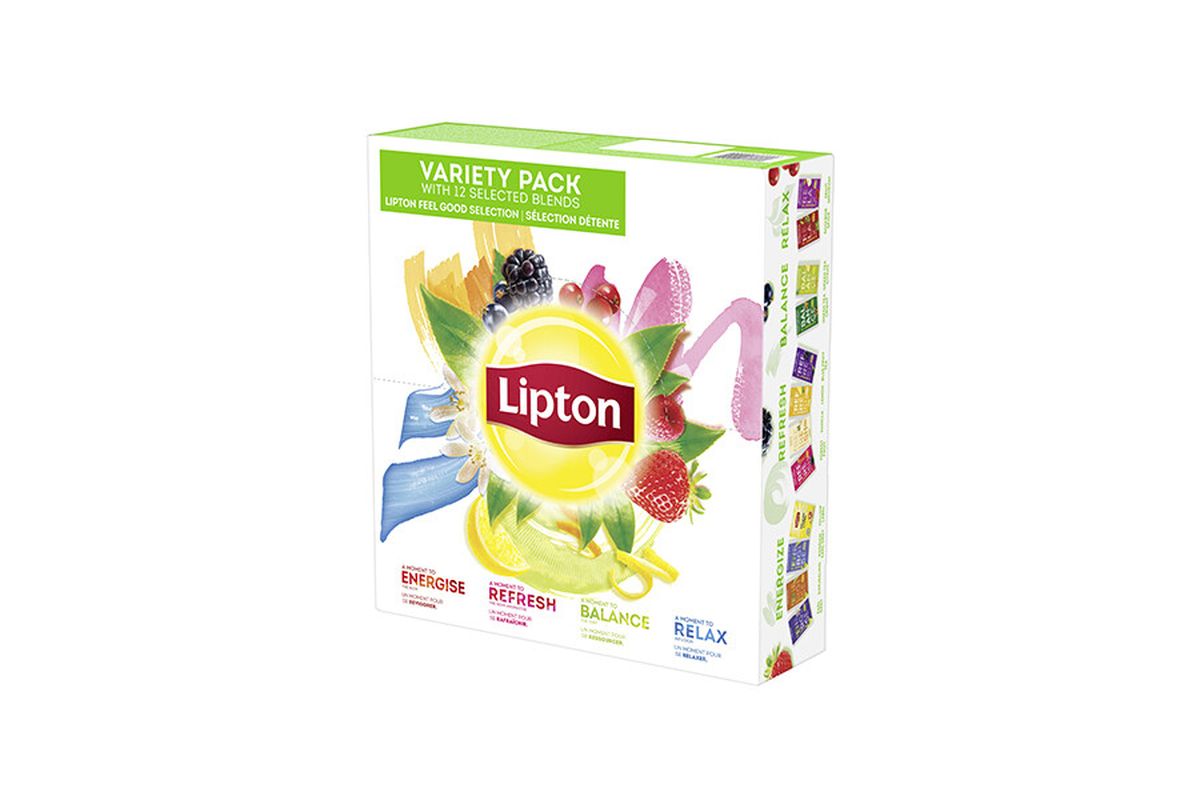 Coffret Thés Et Infusions 12 Parfums - Lipton