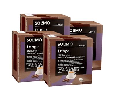 Capsules de café Lungo (4 x 50 capsules)