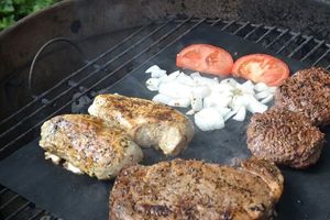 Grillmat voor je oven of barbecue (2 stuks)