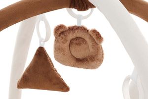 Tapis d'éveil en forme d'ours avec jouets