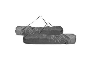 Set van 2 gewatteerde campingstoelen met draagtassen