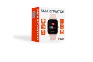 Smartwatch met sportmodus en slaapmonitor (Rose Gold)