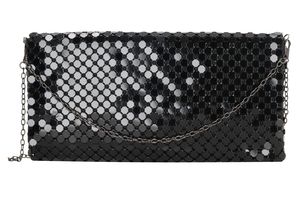 Clutch noir avec paillettes