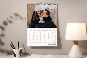 Jaarkalender met eigen foto's