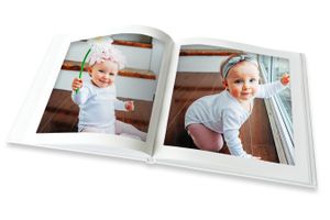 Fotoboek met glanzende hardcover (30 x 30 cm)