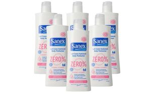 Sanex Zero% bodylotion (6 flessen)