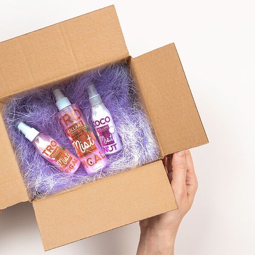 SlaJeSlag 3-delig pakket met body mist van Vollare Cosmetics