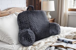 Coussin de lecture anthracite