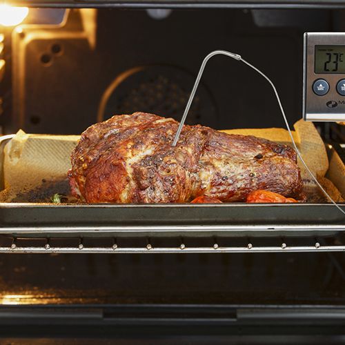 Vleesthermometer met digitale timer