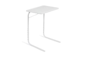 Table pliante blanche (hauteur : 70 cm)