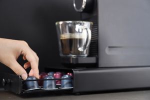 Opberglade voor 40 koffiecups