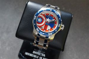 Marvel Captain America-herenhorloge van Invicta