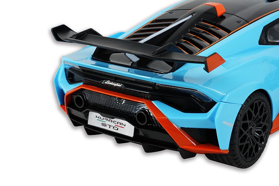 Voiture télécommandée Lamborghini Huracan STO RC bleu • Voitures