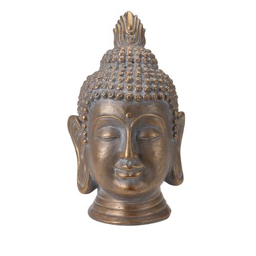 Boeddha-hoofd (31 x 29 x 53,5 cm)
