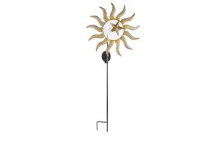 Lampe de jardin en forme de soleil