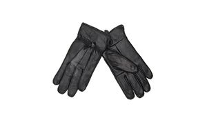Handschoenen leer zwart (maat S, M of L)