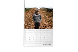 Jaarkalender met eigen foto's