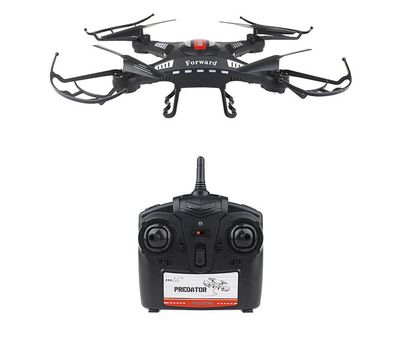 Drone Predator met controller en return-functie