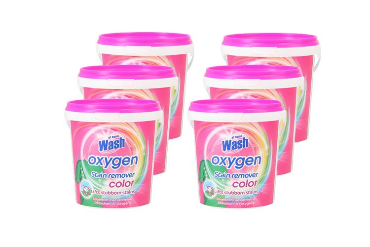 At Home Wash Oxygen Stain Remover Powder 1kg 2013766 Color (6-pack)