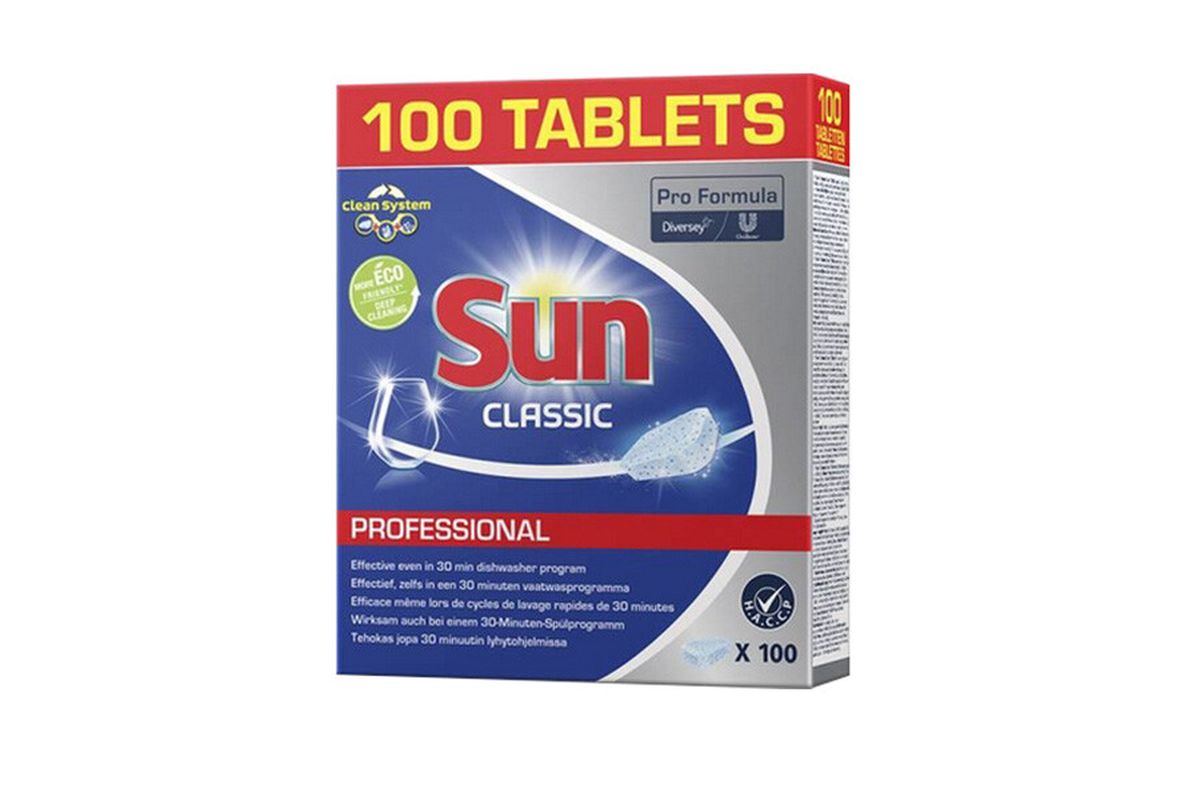 100 tablettes pour lave vaisselle Sun Classic Parfum frais - 100 tablettes  pour lave-vaisselle Sun Classic, VavaBid