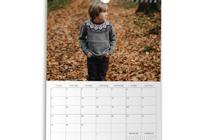 Verjaardagskalender met eigen foto's