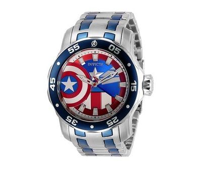 Marvel Captain America-herenhorloge van Invicta