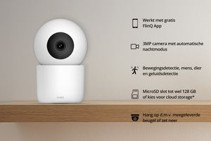 Caméra de sécurité intelligente pour l'intérieur