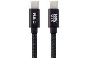 2 stuks USB-C snellaadkabels van FlinQ