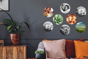 Wandkreise mit Fotos € 110 Rabatt (8 Stück)