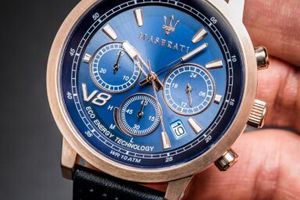 Exclusief Maserati polshorloge chronograaf
