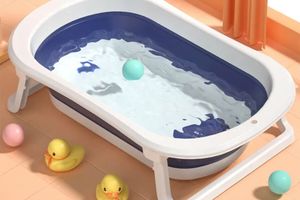 Opvouwbaar babybad van ECOTOYS (81 x 49,5 x 22 cm)