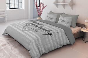 Flanel dekbedovertrek Sleep Sense (240 x 220 cm)