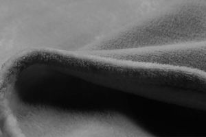 Fleecedeken grijs (220 x 240 cm)