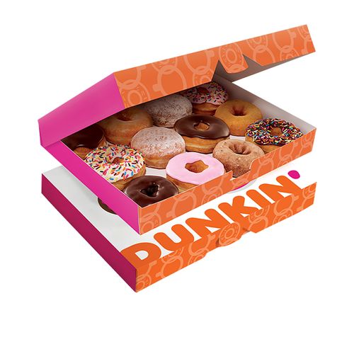 Korting 24 donuts van Dunkin