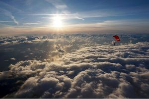Tandem parachutesprong met video (Texel, NL)
