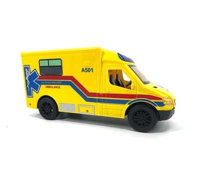 Ambulance jouet avec son et lumière