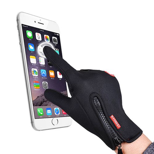 Waterdichte handschoenen met touchscreen-vinger
