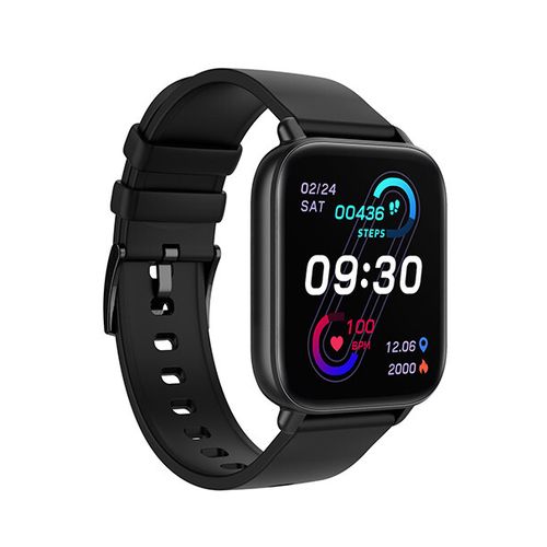 Smartwatch met bluetooth (zwart)