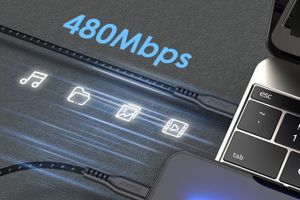 2 câbles de charge Lightning vers USB-C (1,2 mètre)