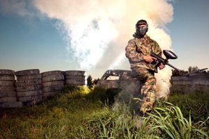 Paintball oder Airsoft in Nijmegen NL (12 Personen)