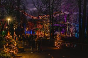 Kerst in Bellewaerde Park in Ieper, België voor 2 personen