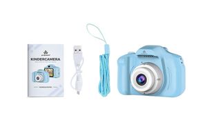 Blauwe kindercamera van AyeWay