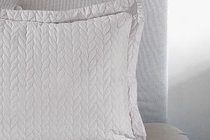 Couvre-lit avec 2 taies d'oreiller (gris)